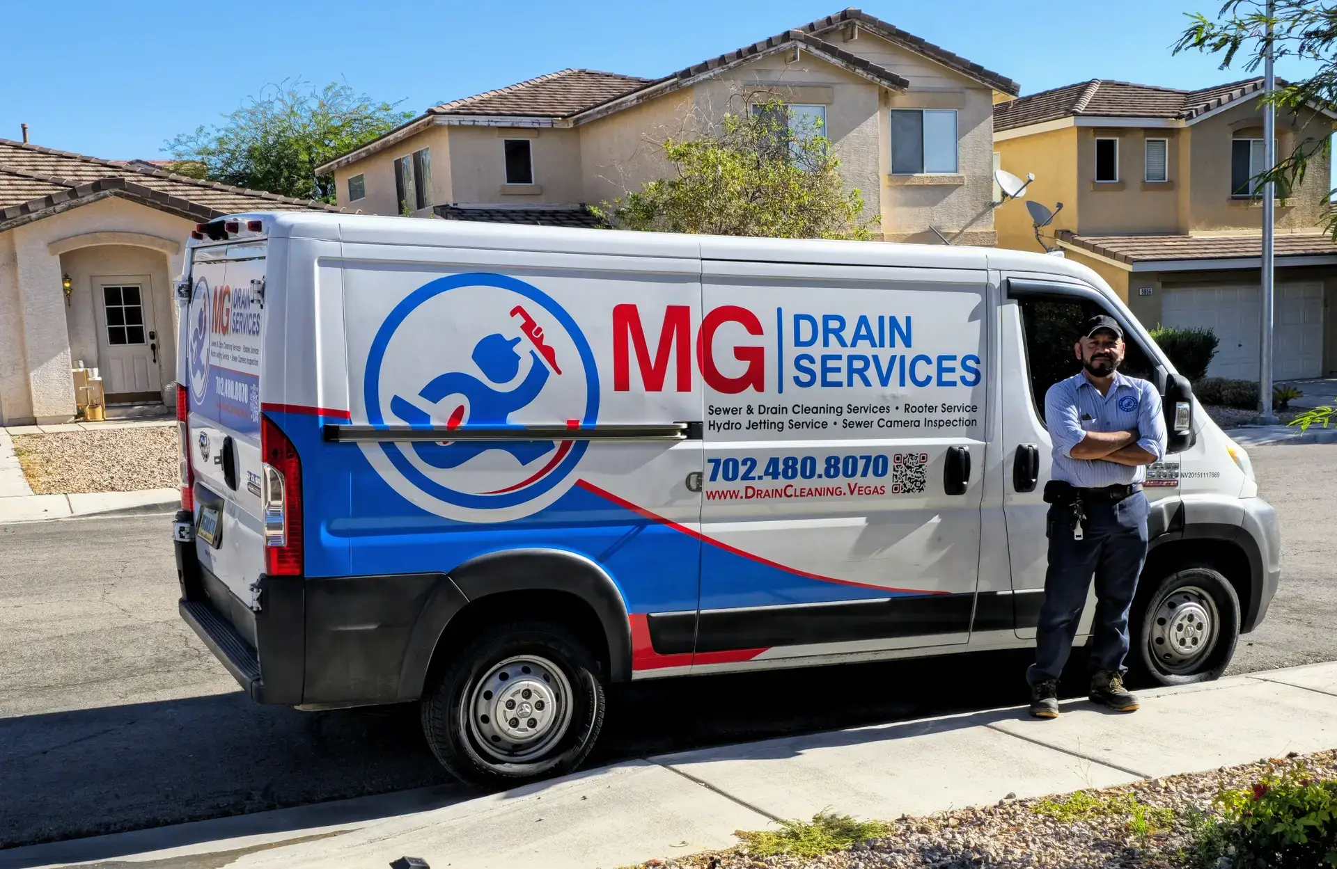 Expert Drain Cleaning in Las Vegas | MG Drain Services LLC